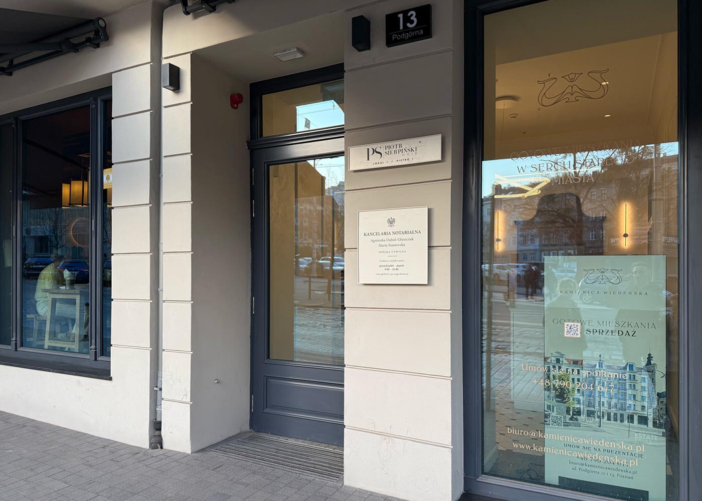 Kancelaria notarialna w Poznaniu przy ul. Podgórnej